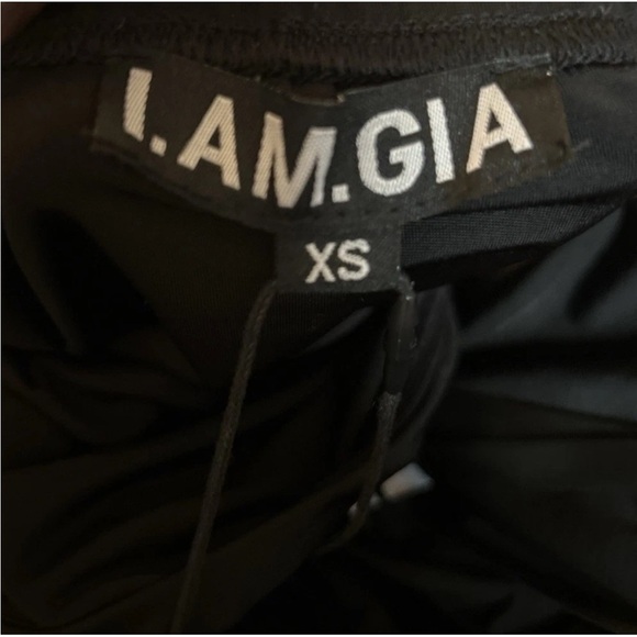 I. Am. Gia. Black Strapless Witchycore Mini Dress NWT Size XS - Picture 13 of 13